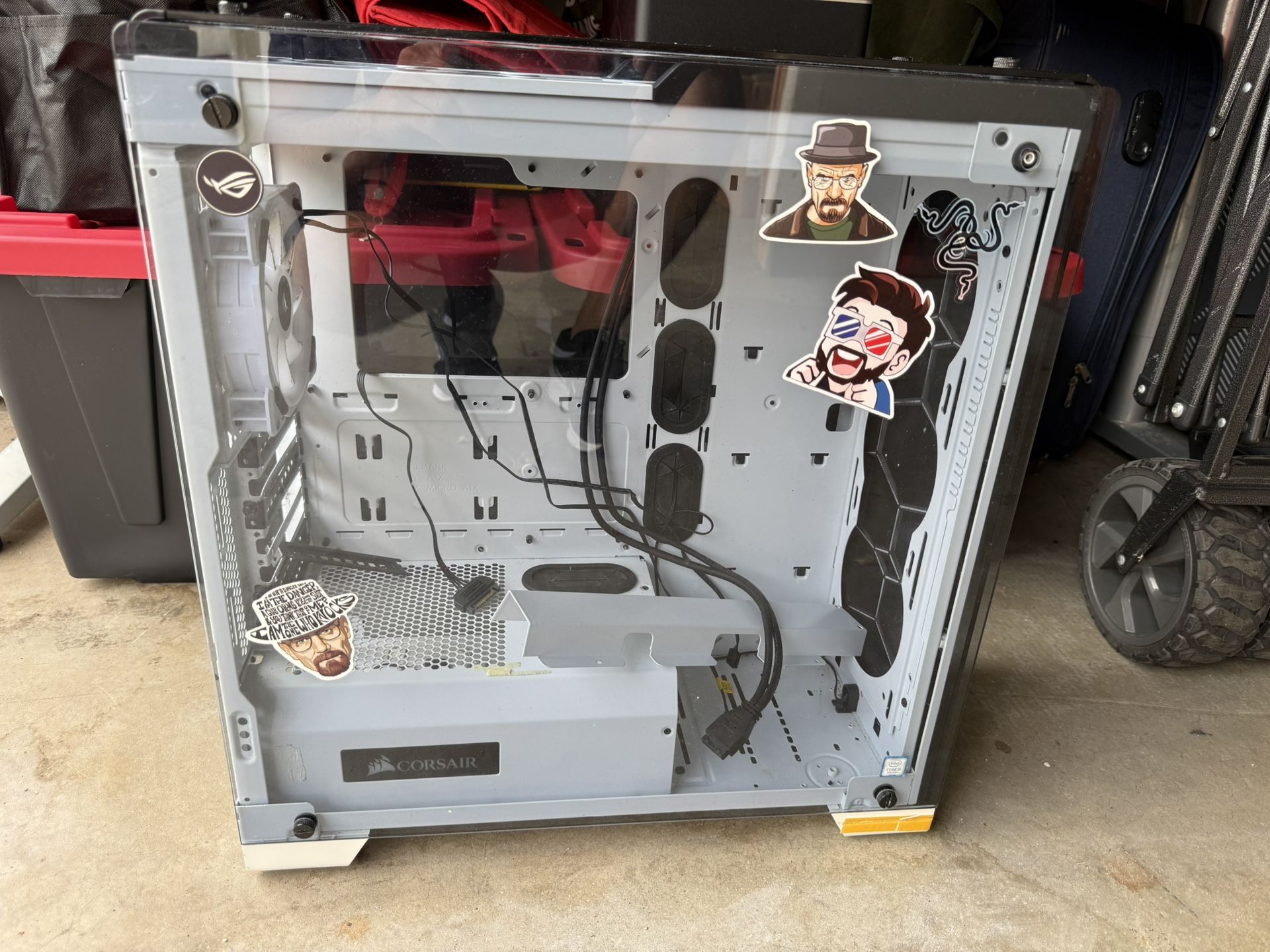 Mid-Tower case CORSAIR CRYSTAL