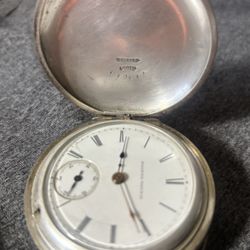 Antique 1887 Silver Illinois Watch Co.