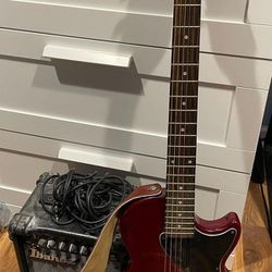 Epiphone Les Paul Junior Guitar (Cherry Red)