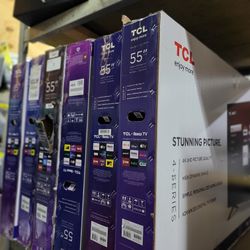 TCL 55 Inches 4k Smart Roku UHDTV On Sale With Warranty 