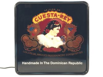 Vtg. Cuesta-Rey Cigars Lighted Sign