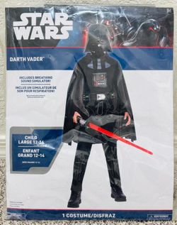 Darth Vader Child Costume Large 12-14