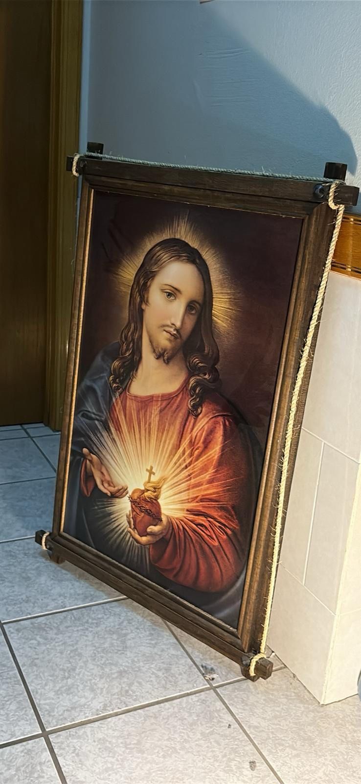 Sacred heart frame