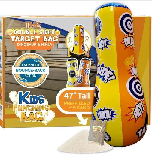 Inflatable Punching Bag For Kids.