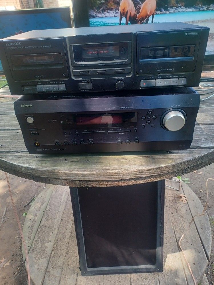 INTEGRA DTR-4.6 HOME THEATER RECEIVER WITH REMOTE CONTROL $250 FINAL PRICE SAME DAY SHIPPING 