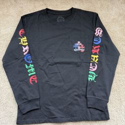 Multi Color Cross Chrome Long Sleeve 