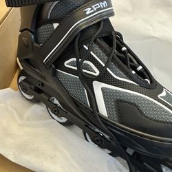 New Big Kids Adjustable Rollerblades Size 5-7