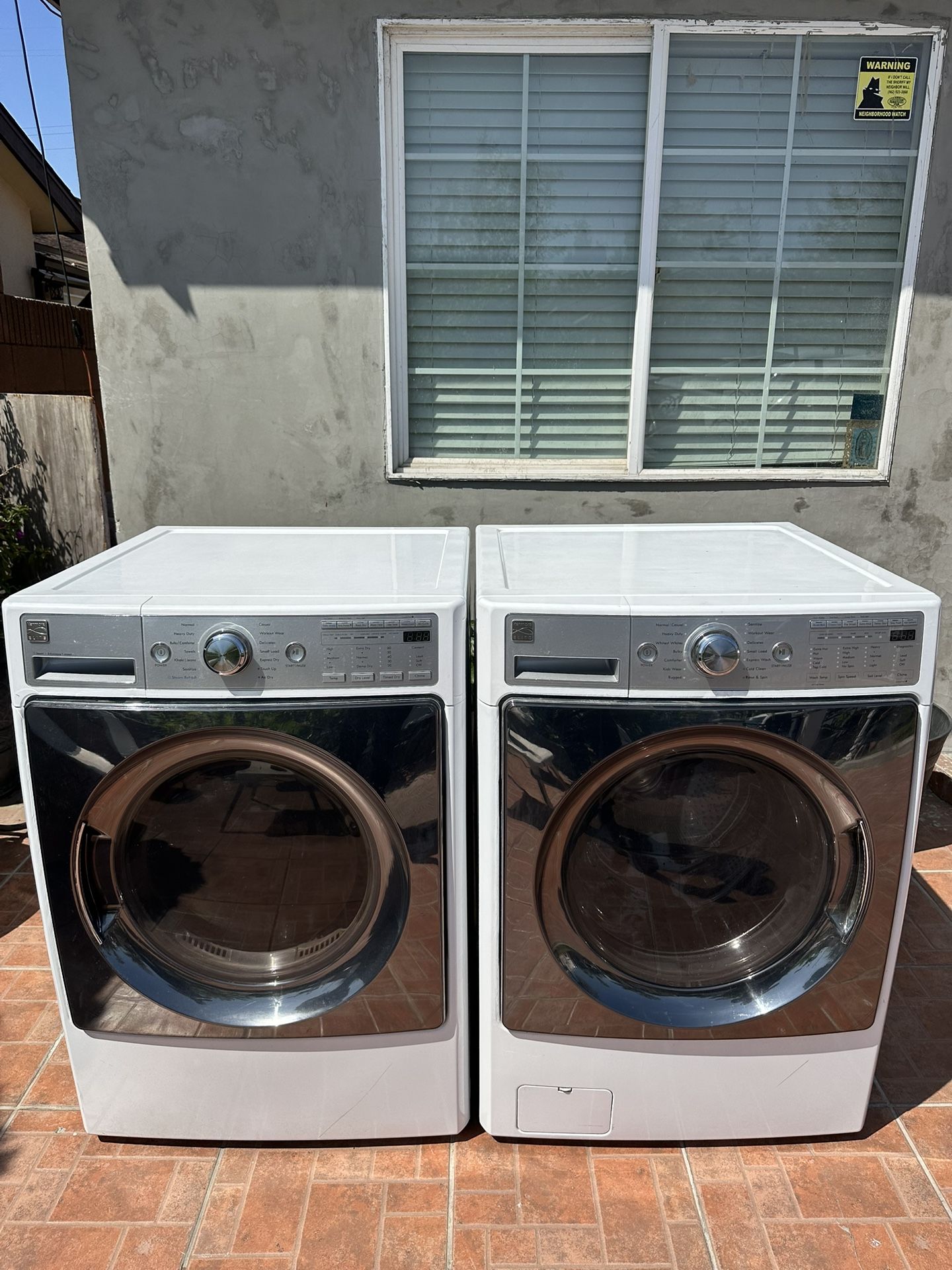 Washer And Dryer