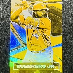2021 Topps Fire Baseball Vladimir Guerrero Jr Gold Minted Foil!