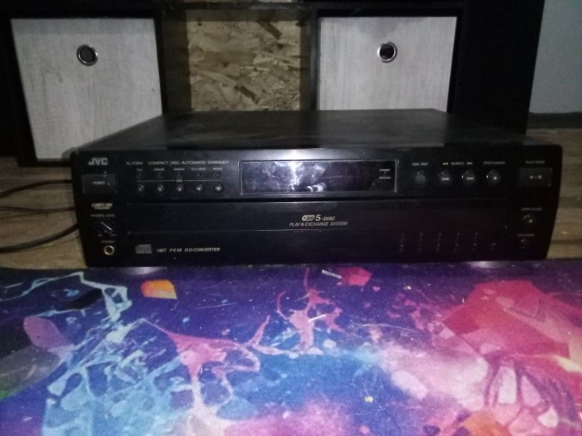Jvc 5 Disc CD Player From 1989