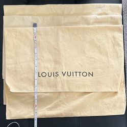 LV Dust Bags READ DETAILS BELOW. It Is Available 