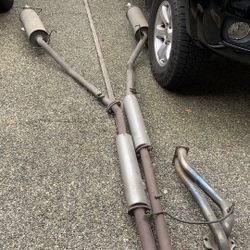 1986 Mazda RX7 Header And Dual Exhaust - Used