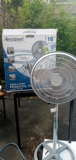 Aerospeed 16" Oscillating Pedestal Fan