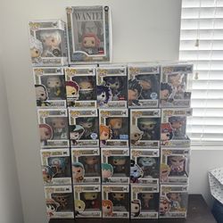 One Piece Funko Pop Lot 