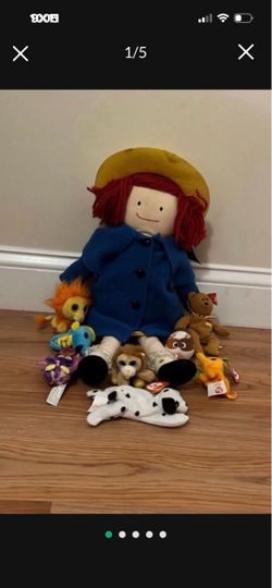 Madeline doll and animals