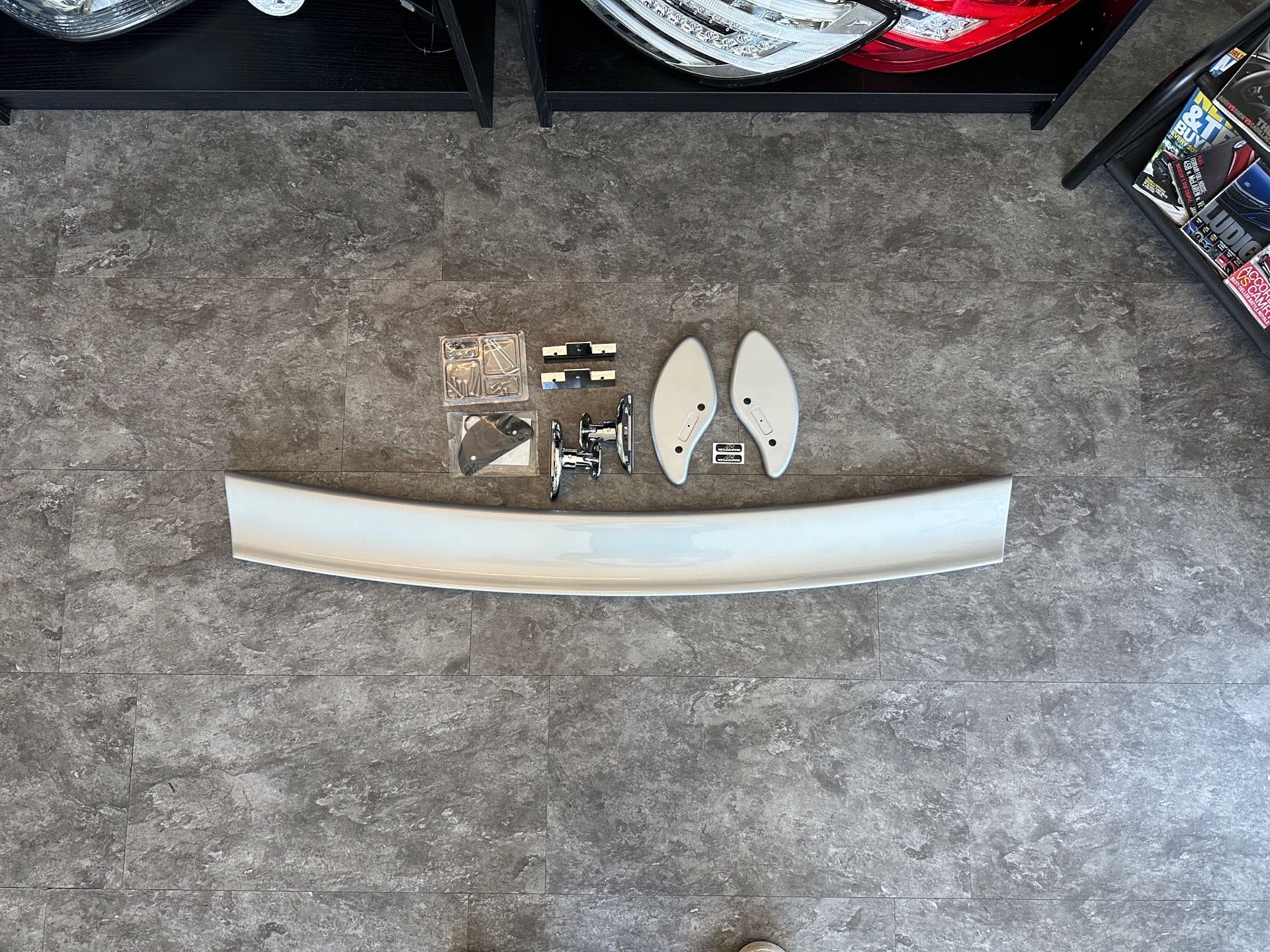 AC Schnitzer 98-04 BMW E46 / E36 SILVER Raised Wing Spoiler