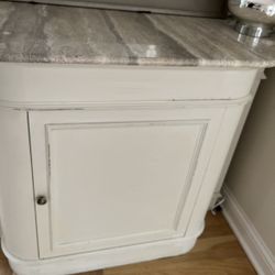 Bar Type Cabinet, Room For Mini Fridge