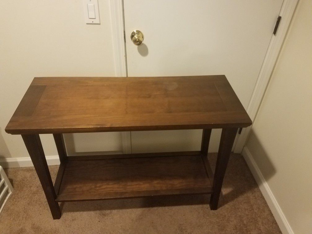 Wooden table/TV stand