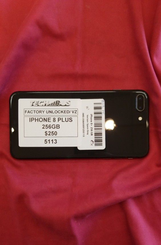 Iphone 8 Plus (256GB) $250