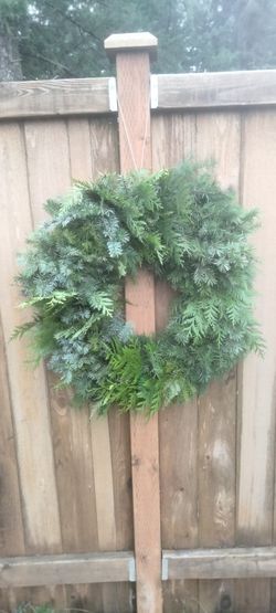 Fresh Christmas Wreath 
