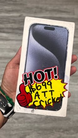 iPhone 15 ProMax 256gb for Att/cricket