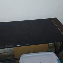 Table/Desk w/ Tinted Glass ~ $48