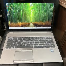 HP ZBook 15 G6, Core i7- 9 th Gen-touchscreen 