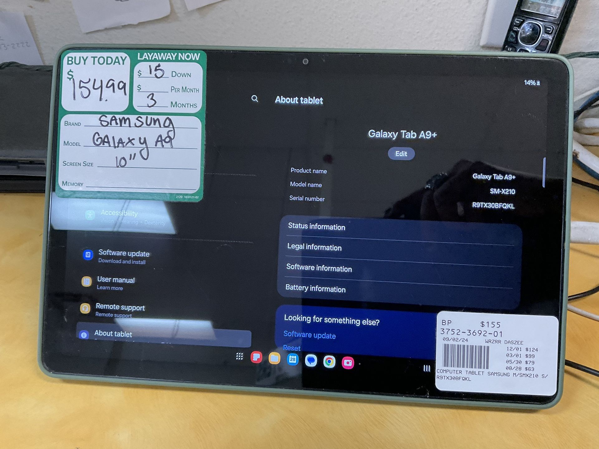 Samsung Galaxy Tab A9