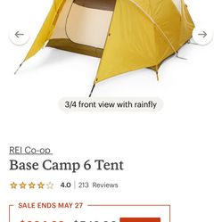 Red Base Camp 6 Tent 
