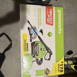 Green Works Electric Pressure Washer