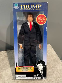 Donald Trump 12” Talking Doll - The Apprentice — NIB
