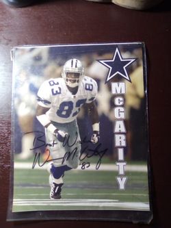 Two Cowboy Players  Magarity And Felix Jones, Both Week Kept And Both Are Autographed!!!! 