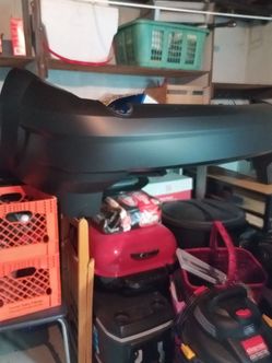 Bumper and stationary bike also two printers new and use