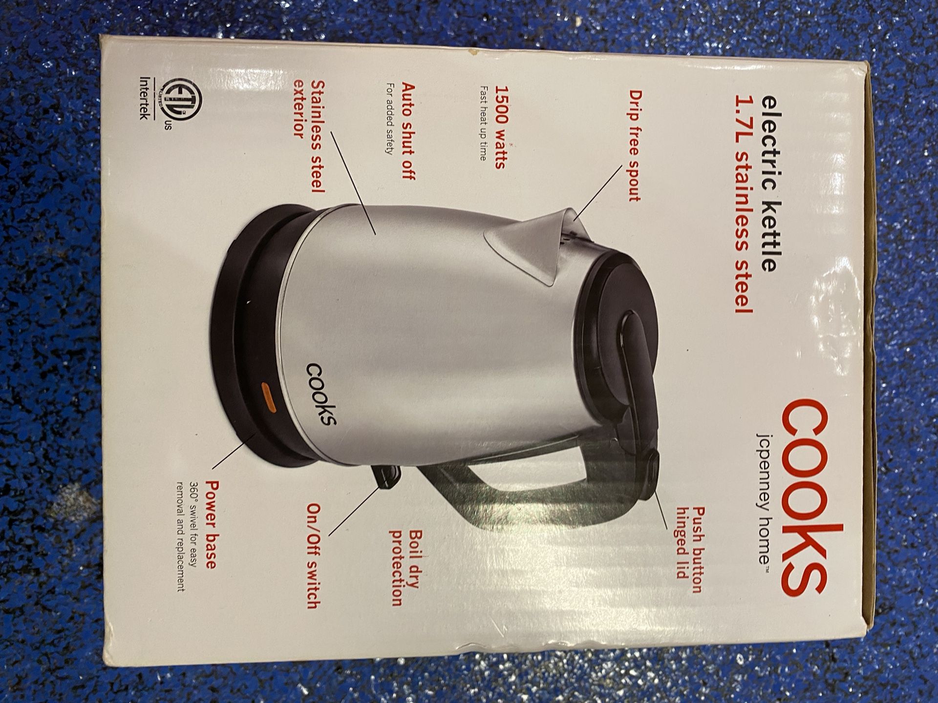 Cooks Steel Kettle 