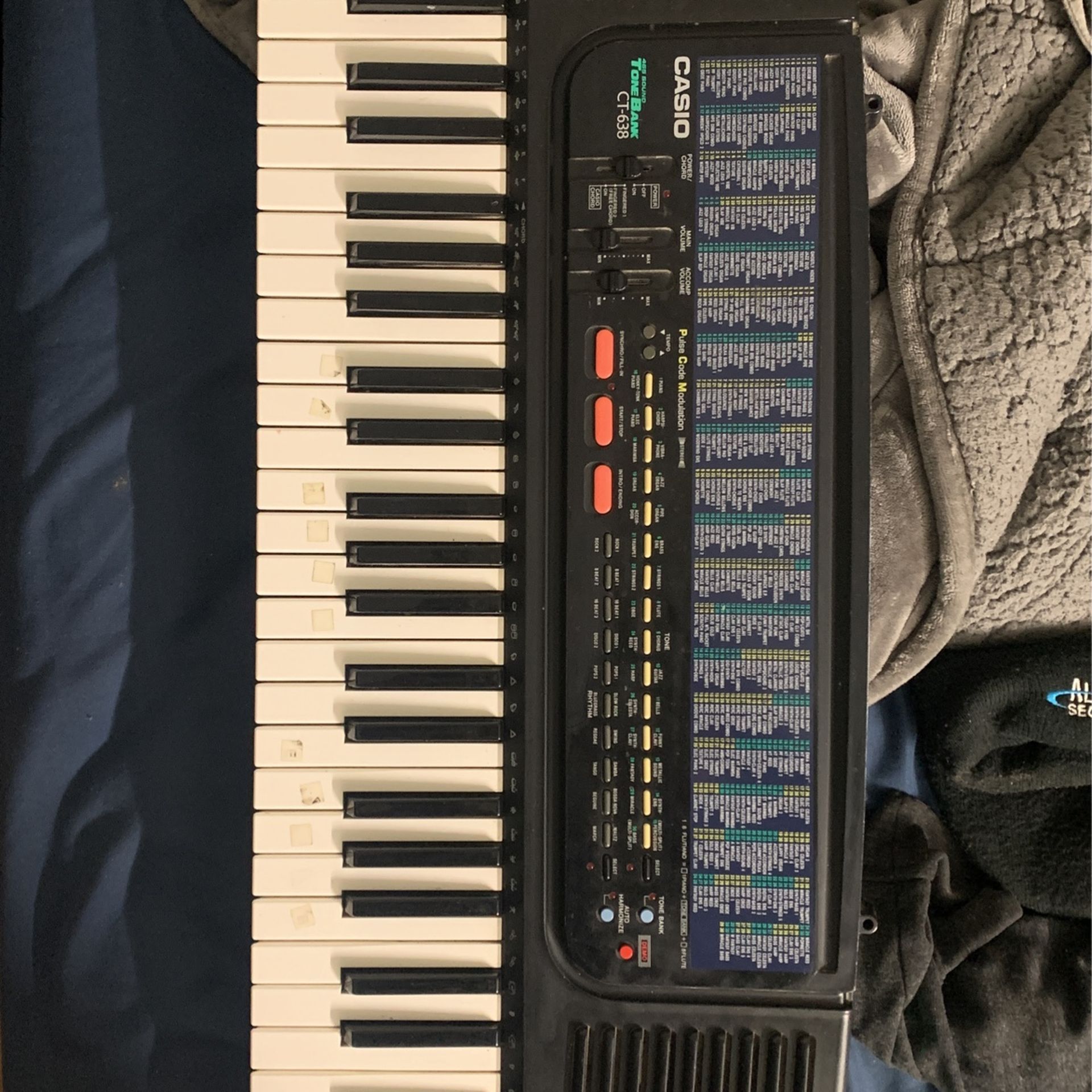 465 Sound Tone Bank CT638 CASIO for Sale in Juniper Hills, CA OfferUp