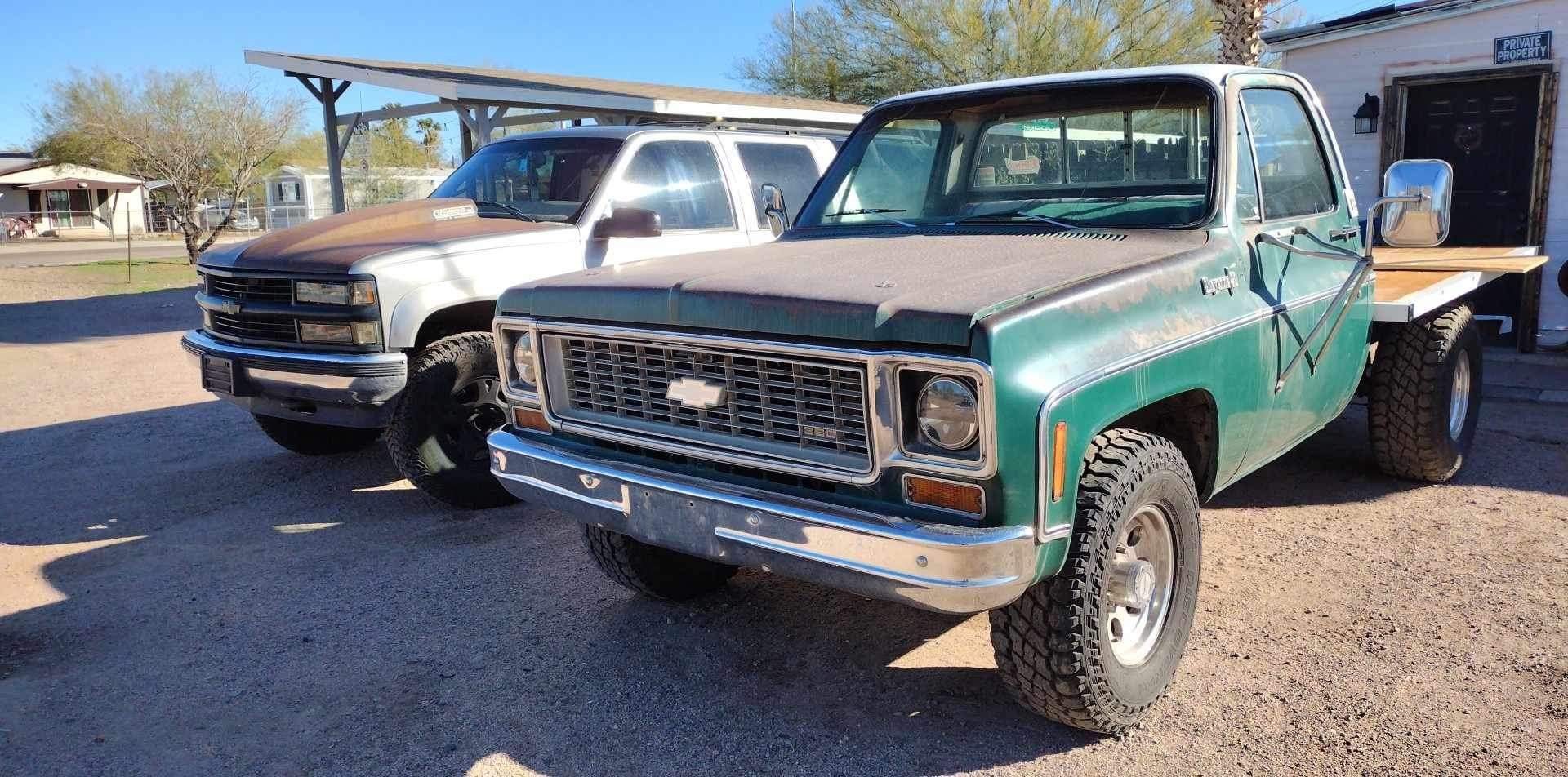 1974 Chevy 2500 Regular Cab Flatbed 