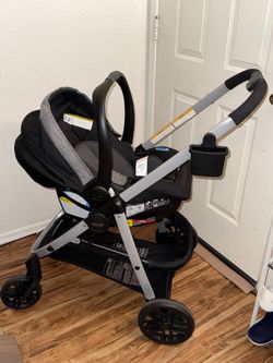graco infant car seat and stroller system