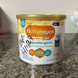 Nutramigen Hypoallergenic Formula