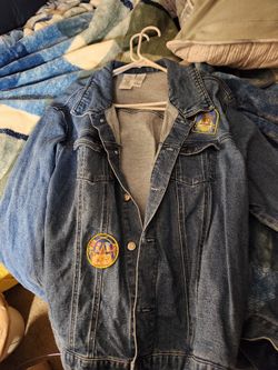 Disney Theme Jean Jacket