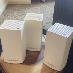 Linksys Dual-Band Mesh Wi-Fi Range System (Covers Up-to 4500 Sq Feet)