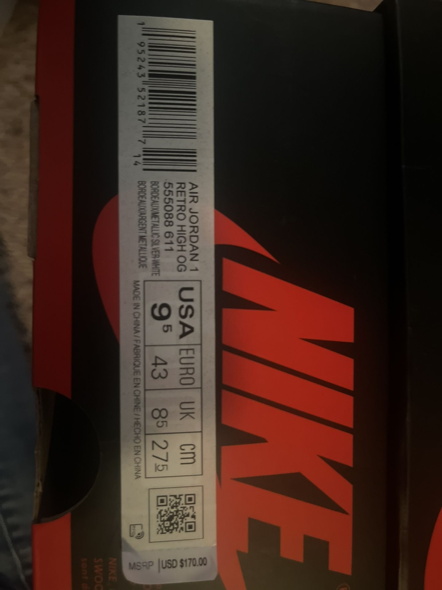 Air Jordan 1s Men High Retro OG