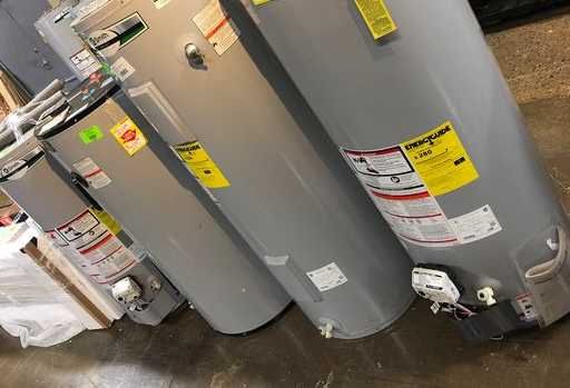 Gas and Electric Water Heaters C8 O