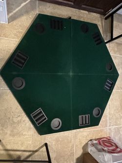 Marlboro foldable gaming felt poker table top