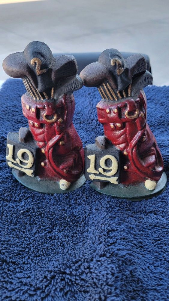Cast Iron Book Ends