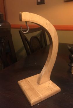 Wooden banana holder