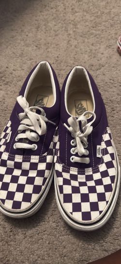 Vans Violet Checkers / Indigo White
