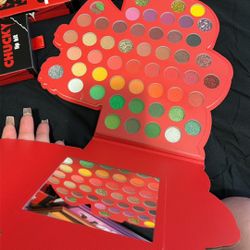 grinch makeup pallet