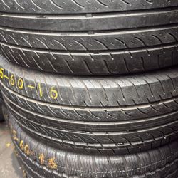 235/60/16 (2) Installed 