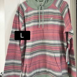 Women’s Hooey Serape Pattern Hoodie Sweater L