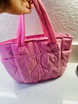 Pink Quilted Lunch Bag – Work, School & Everyday 💗